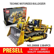 LEPIN 20008 technic series remote contro lthe bulldozer Model Assembling Building block Bricks kits Compatible with legeod 42030