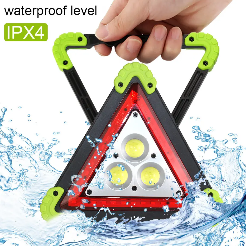 

20W LED Portable Spotlight LED Work Light Rechargeable 18650 Battery Outdoor Light For Hunting Camping Led Latern Flashlight
