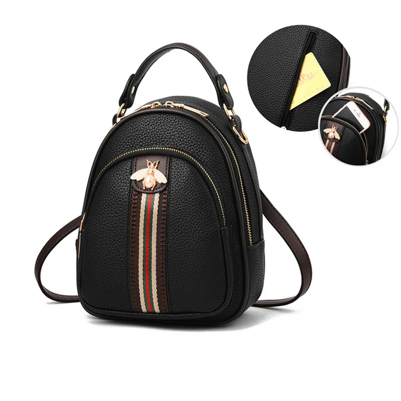 online Projeto novo 2018 Menina de Mini Mochila de Couro de Alta Qualidade Mulheres Mochila Schoolbag Bolsa de Ombro Pequenas Mochilas cartable scolaire