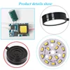 Black Silver 3W 5W 7W LED Reading Wall Lamps With Switch AC85-265V Modern Bedroom Bedside Lamp Light Body Hose Angle Adjustable 6