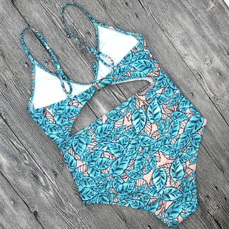 Bikinis 2018 Mujer Sexy One Piece Swimsuit May Women Fused Swimwear Female Bather Monokini Bikini High Waist Beach Bathing Suit