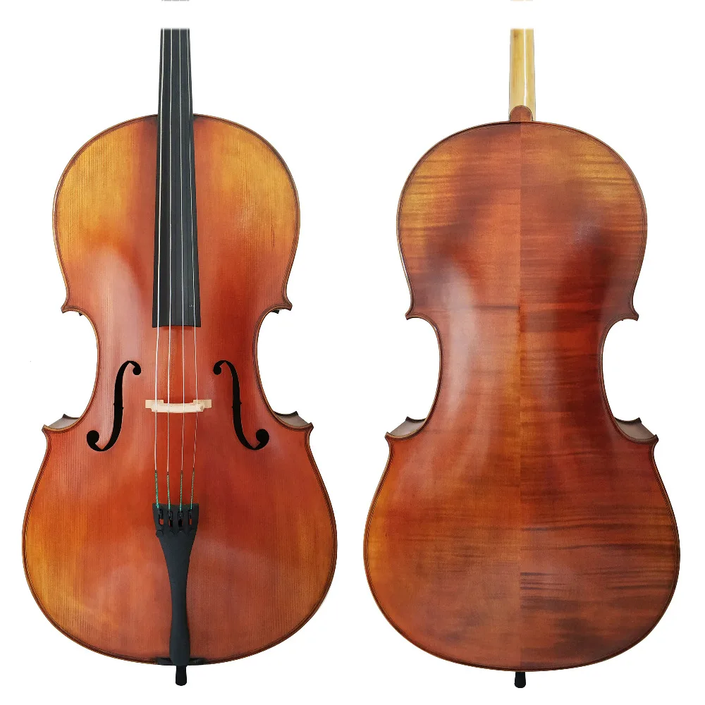 

Copy Antonio Stradivarius 1716 Cello 100% Handmade Solid Wood Maple Spruce Top Grade Fitting FPVC01