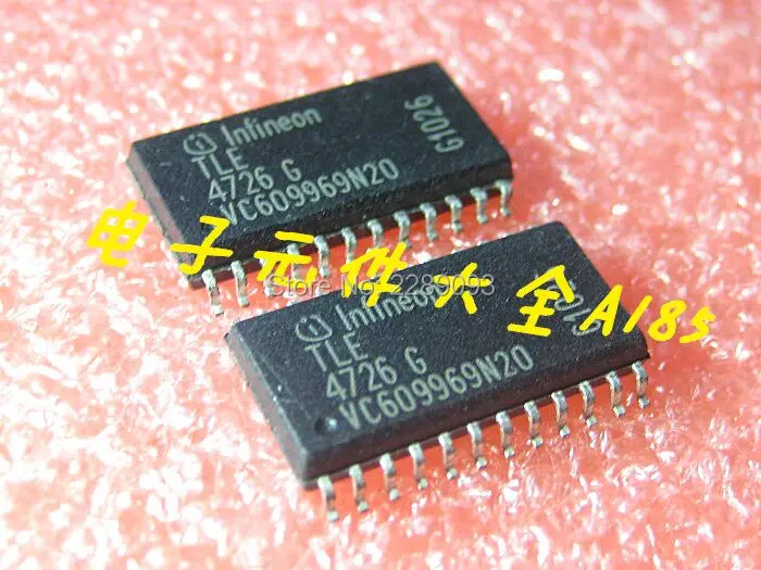 

Free Shipping! 5pcs/lot TLE4726G TLE 4726 G TLE 4726G TLE4726 2-Phase Stepper-Motor Driver SOP-24