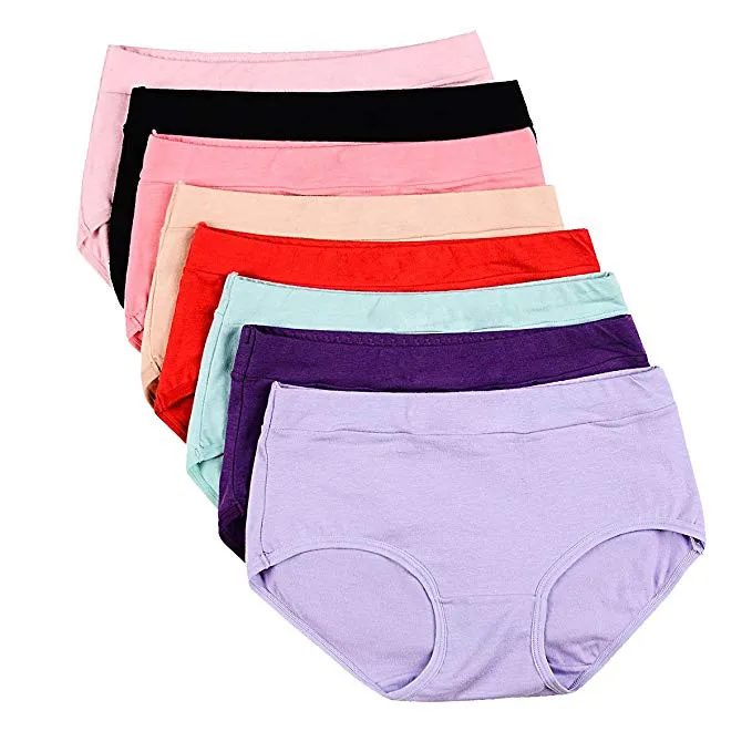 

8PC Women lace sexy Underwear Panties traceless crotch of cotton briefs panties Seamless Cotton Panty Hollow briefs Underwear