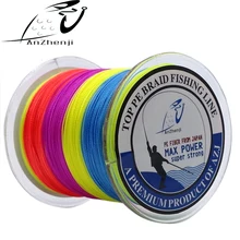 500 м 550 ярдов ПЭ плетеная рыболовная леска 4 нити 8 фунтов 10 фунтов 20 фунтов 60 фунтов 80 фунтов 100 фунтов многофиламентная леска