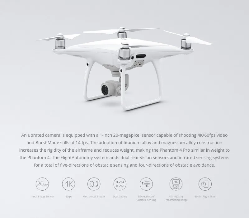 In Stock Freeshipping DJI Phantom 4 Drone /phantom 4 Pro Combo 4K Video 1080p Camera Rc Helicopter