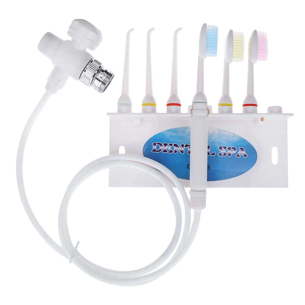 

Faucet Oral Irrigator Water Dental Flosser Portable Tooth Jet SPA Cleaner Toothbrush Oral Irrigation Toothbrush Set Cleaning
