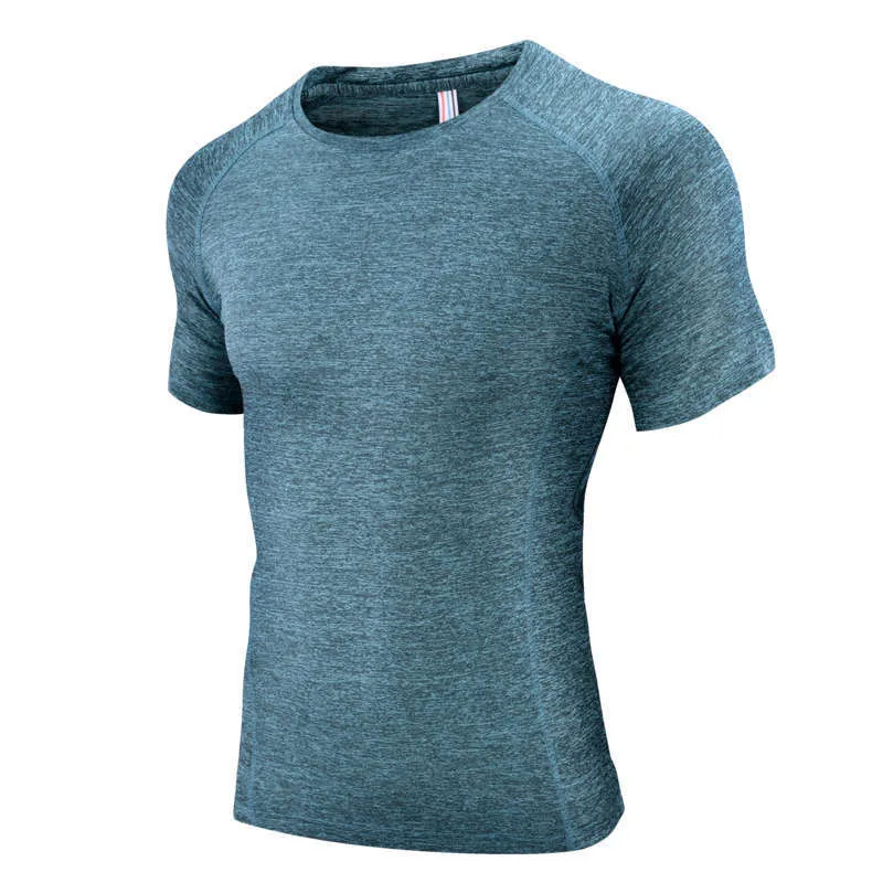 2017 Design Fitness Compression font b Shirt b font Solid color cotton comfortable t font b