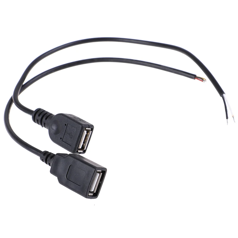 1 шт., кабель питания 26 см, 30 см, USB 2,0, 2pin, 4pin, черный, разъем для передачи данных, DIY части|Соединители| | АлиЭкспресс