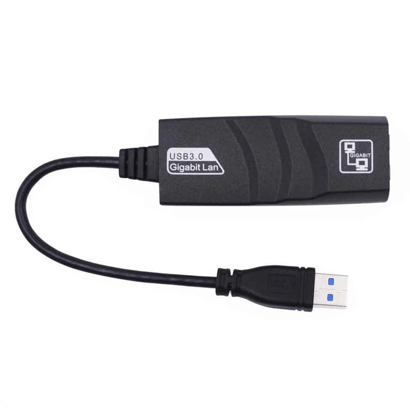 Сетевой адаптер Usb 3 0 на 10/100/1000 Мбит/с Gigabit Rj45 Ethernet Lan для ПК Mac .. | Электроника