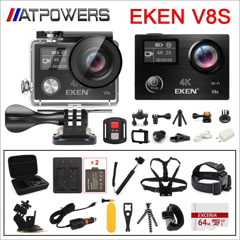 Prix pour Action Caméra Ultra HD 4 K Ambarella A12 WiFi Électronique Stabilisation D'image Aller Étanche Pro Sport DV D'origine EKEN V8S caméra Prix pour Action Caméra Ultra HD 4 K Ambarella A12 WiFi Électronique Stabilisation D'image Aller Étanche Pro Sport DV D'origine EKEN V8S caméra