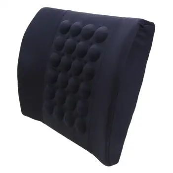 

1Pc Car Lumbar Support Pillow 12V Electric Massage Lumbar Pillow Car Seat Back Relaxation Waist Support Cushion Pillow Promotion