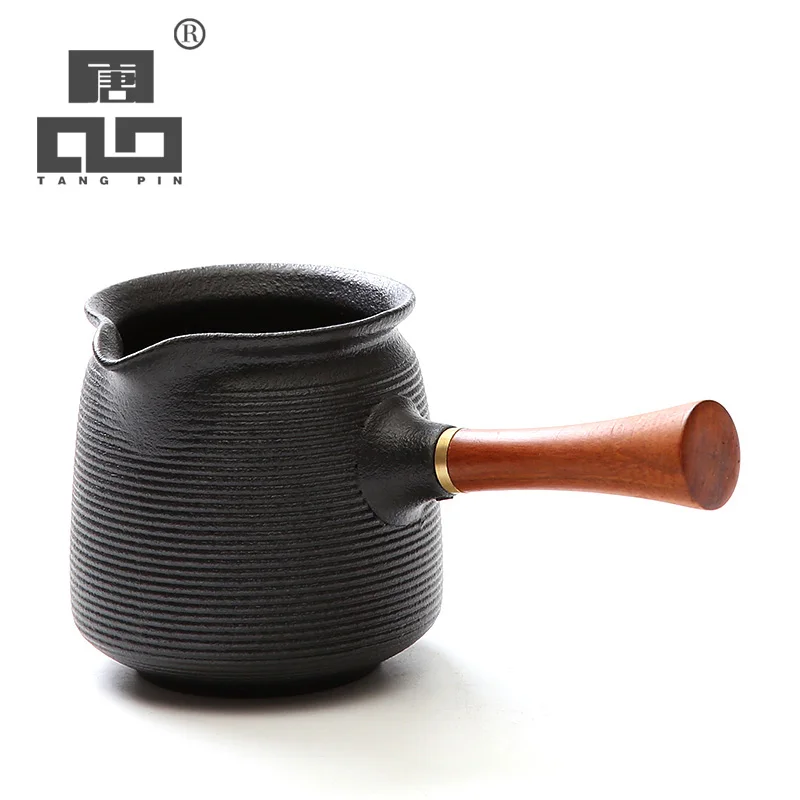 

TANGPIN black ceramic tea infusers tea pitcher chinese kung fu tea accessories