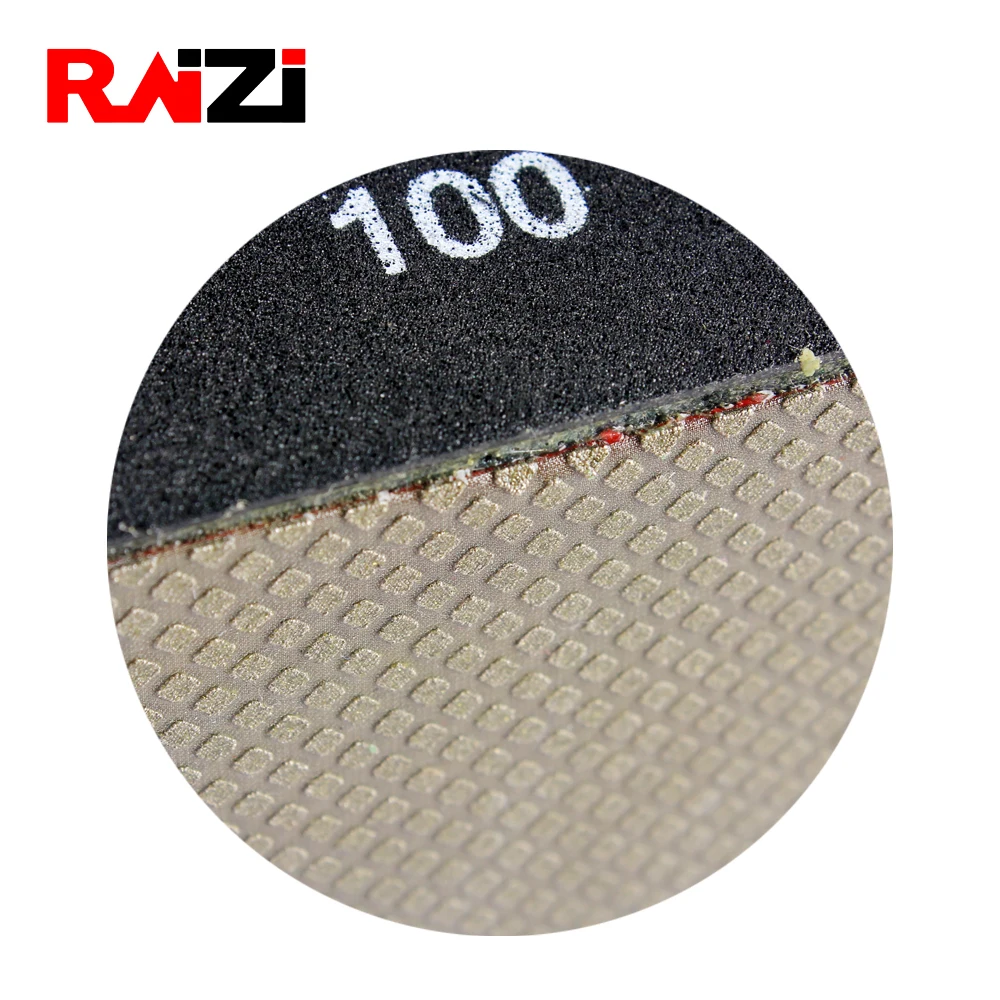 Raizi 90*55 mm Electroplated/Resin Diamond Hand Polishing pads Polishing Tools For Stone Abrasive Pads Raizi 90*55 mm Electroplated/Resin Diamond Hand Polishing pads Polishing Tools For Stone Abrasive Pads