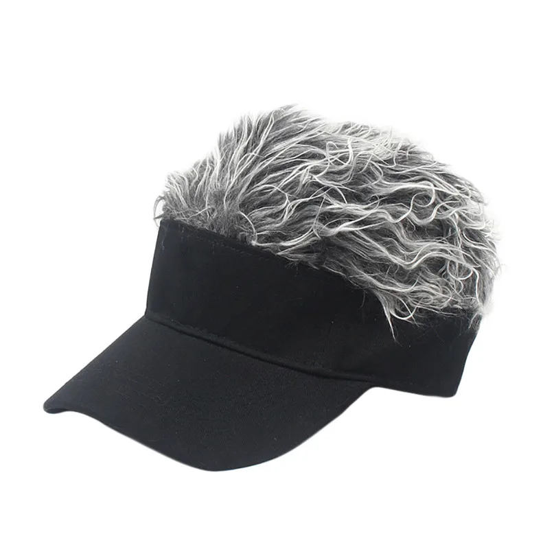 Wig Tennis Cap Parent-child Hat Street Trend Cap Outdoor Shade Wig baseball cap parent-child hat street trend cap #2f20 (8)