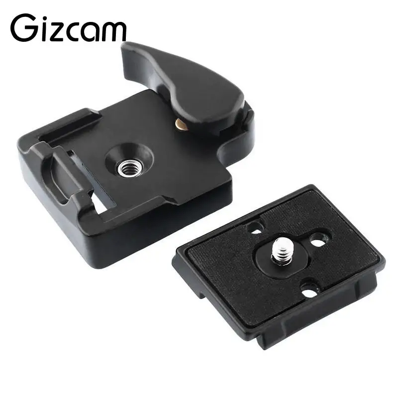 Gizcam Tripod 323 Quick Release Clamp Adapter With 200PL 14 QR Plate