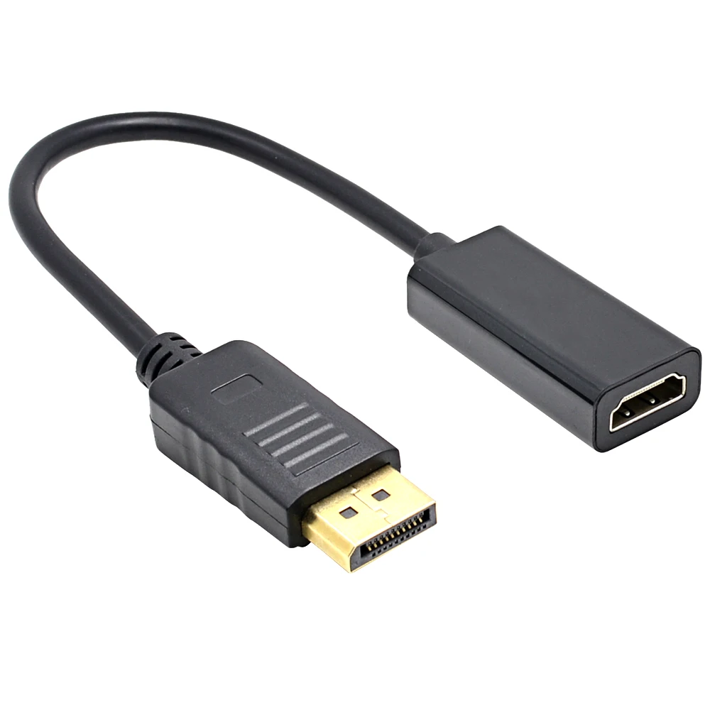Dp To Cable Male To Female For Hp/dell Laptop Pc Display Port To 1080p Hdmi-compatible Cord Converter - Audio & Video - AliExpress