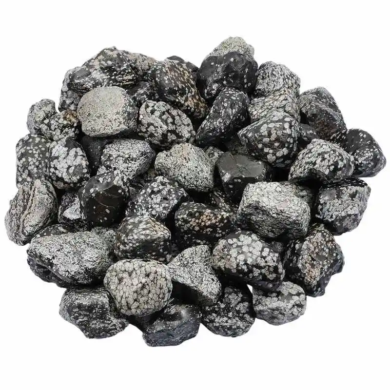 TUMBEELLUW 1lb(460 г) натуральный кристалл кварца необработанный камень, необработанные камни неправильной формы для кабирования, кувырки, резки, лапидария - Цвет: Snowflake