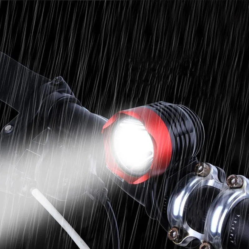 3000 Lumen XML T6 USB Interface LED Bike Bicycle Light Headlamp Headlight 3Mode *30