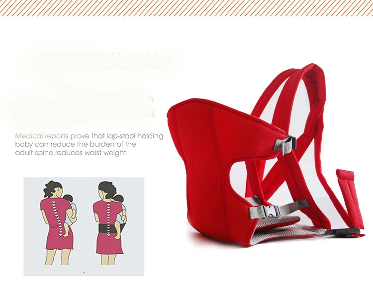 Portadores de Bebê Transporte de Correia para a Mãe Canguru Bebê Wraps Ergonômico Mochilas Sling Enrole Algodão Infantil Hipseat Newborn 3 Cheap Mochilas e suportes