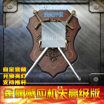 

Game props Tools Escape props Electronic Metal 4 Point metal sensor with sound effects open the lock