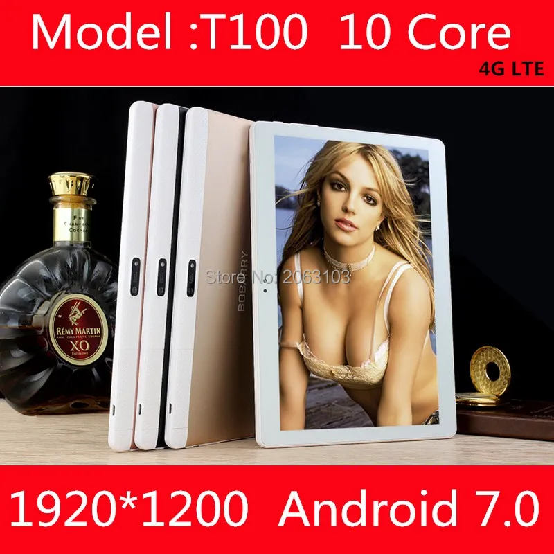 Популярные Новые планшеты на Android 7 0 10 ядер 64 Гб ПЗУ двойная камера и две sim-карты