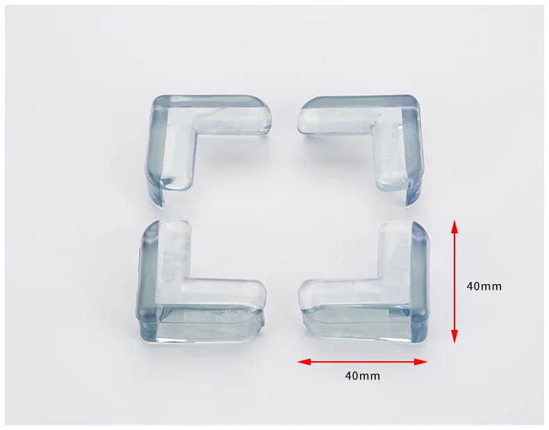 8 шт. детская силиконовая защитная накладка для углового стола защита от детской антиколлизии края защита для детей-30