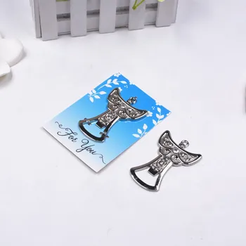 

100pcs/lot Angel Bottle Opener Bridal Shower Party Favors Party Supplies Baby Showers,Great Wedding Favors Ideas