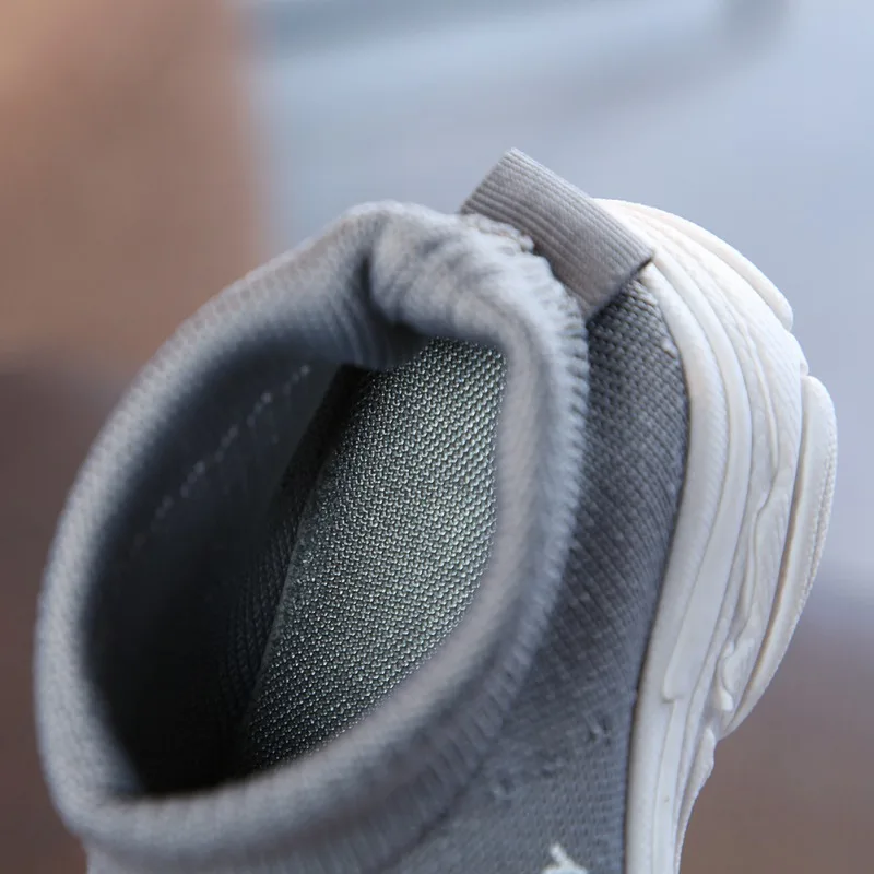 Новая Осенняя модная сетчатая дышащая Спортивная обувь для бега для девочек, обувь для мальчиков, брендовая детская обувь