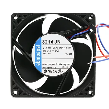 

8214JN Inverter Cooling Fan DC 24V 10.8W 0.45A 8400RPM 8038 8CM 80*80*38mm 2 Wires