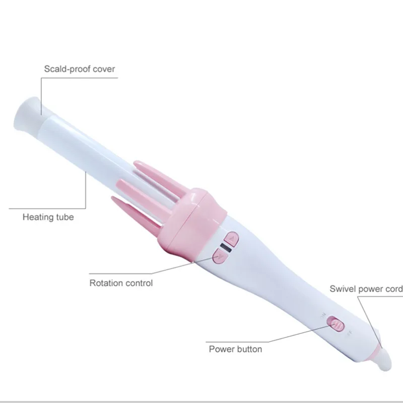 Керамические Instawave Автоматические щипцы для завивки волос утюжки Профессиональные Авто щипцы для завивки волос Волшебные Инструменты для укладки волос Вращающийся ролик