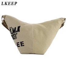 Большой размер, сумка на плечо, с буквенным принтом, холщовые сумки, диагональная, Tide, посылка, для отдыха, повседневная, для путешествий, сумка через плечо, женские сумки для покупок