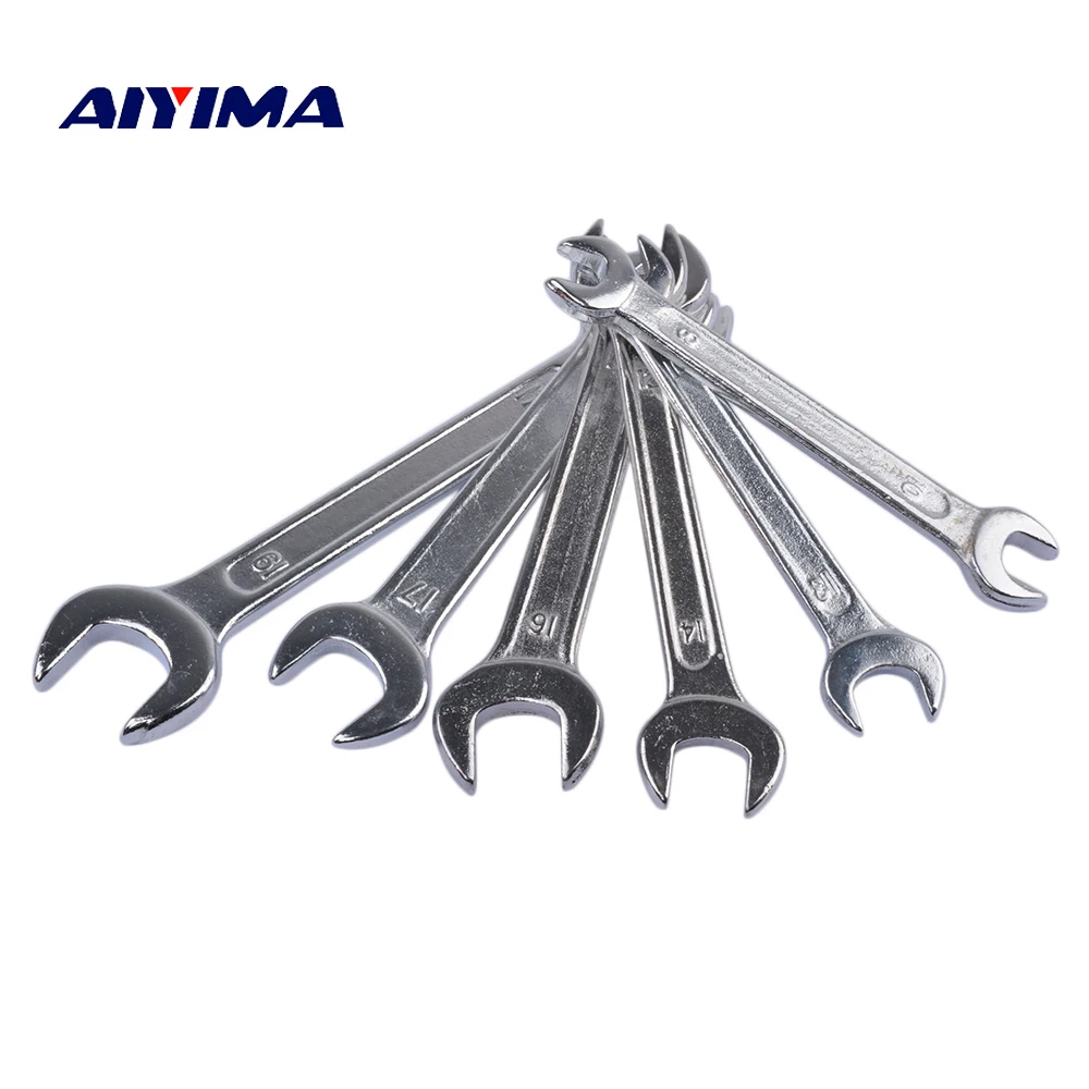 AIYIMA Wrenchs Double Open end Wrench Spanner Tool U Shape Dual