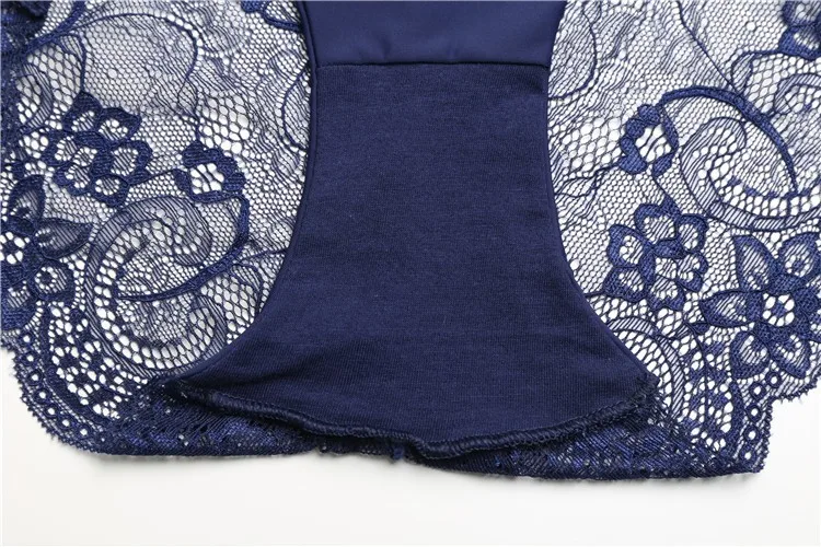 14 Colors Women's Invisible Underwear Spandex Crotch intimate women sexy lace Black floral panties seamless panty 23