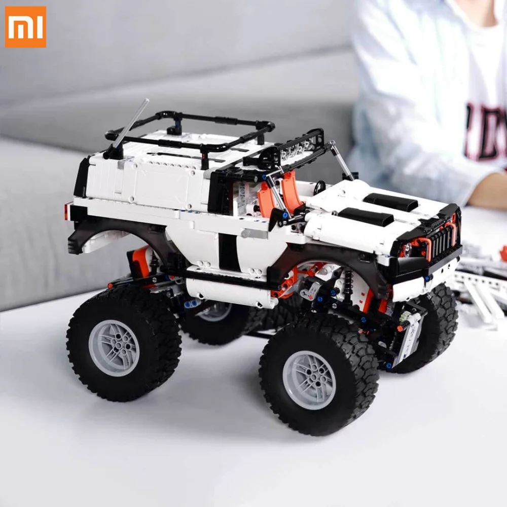 

Xiaomi Intelligent Four-wheel Drive Off-road Vehicle Building Blocks 3D Drawings Graphic Programming DIY Building Kits