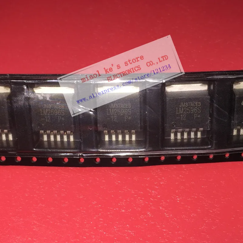 

[5pcs or 10pcs/1lot]100%New original; LM2596SX-12/NOPB LM2596SX-12 LM2596S-12 LM2596S LM2596 - IC REG BUCK 12V 3A 150kHz TO263-5