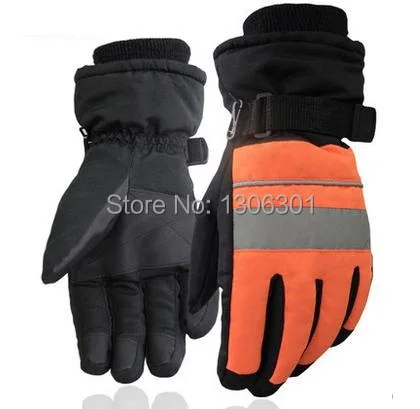 Зимние теплые перчатки-отражатели водонепроницаемые, износостойкие