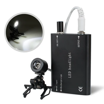 

Black Head Light Lamp for Binocular Loupe