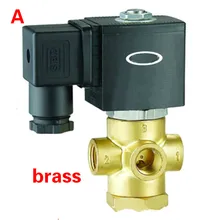 1/4 AC220V AC110V DC24V DC12V 3/2 нормально закрытый электромагнитный клапан электрический регулирующий клапан магнитный клапан BSP/NPT