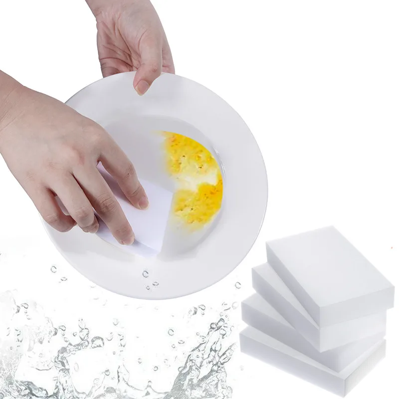 

Magic Cleaning Eraser Sponge Magic Eraser 20/40/60 Packs Sponge Foam Cleaning Melamine Foam for Kitchen Bathroom Furniture Car