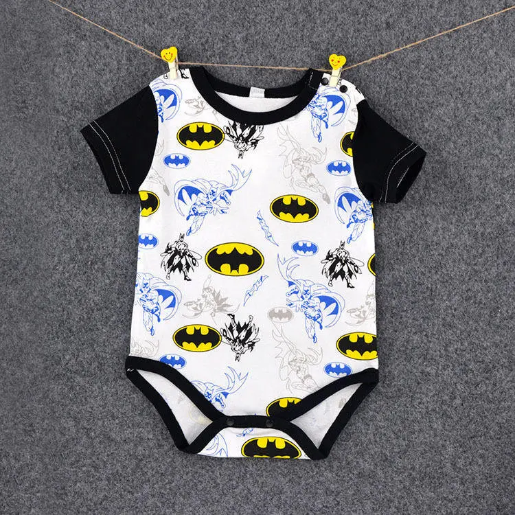Baby Rompers Boy & Girl Bodysuits Summer fashion cotton new born baby clothes Short sleeve Cartoon baby jumpsuit baby clothes (28)