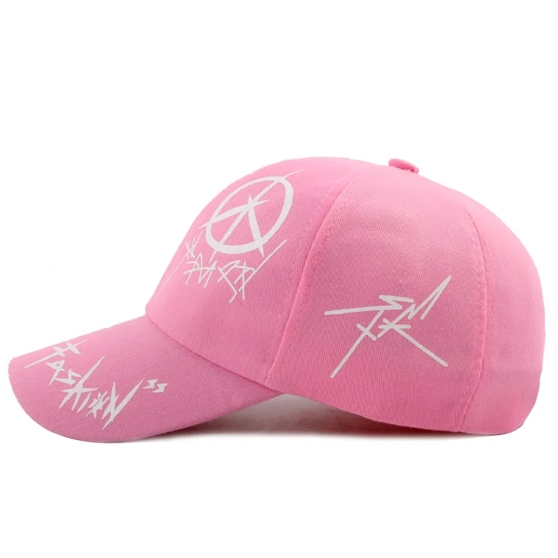 2018 Rosa negro gorra de béisbol al aire libre ocasional del sombrero del Snapback del Casquette homme gorras para hombre beisbol hombres mujeres Hip Hop calle