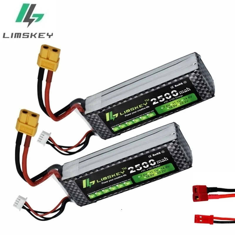 Обновление 11,1 V 2200mAh до 2500mah 35C батарея для RC X16 X21 X22 самолет часть 3s lipo батарея RC автомобиль игрушки 11,1 v батарея 2 шт./лот