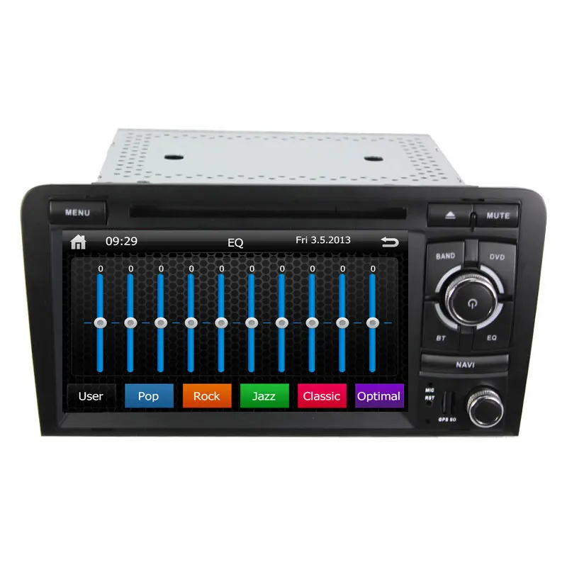 Два гама 7 дюймов машинный DVD проигрыватель для Audi/A3/S3 2003 2012 Canbus радио GPS Bluetooth