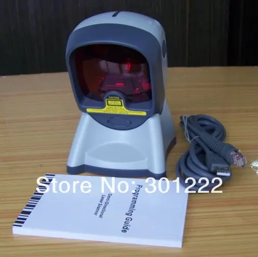 

RS232 Multi-Fuctional Omni Directional Barcode Scanner for Retail Omnidirectional/Desktop 20lines Laser Auto Barcode Scanner