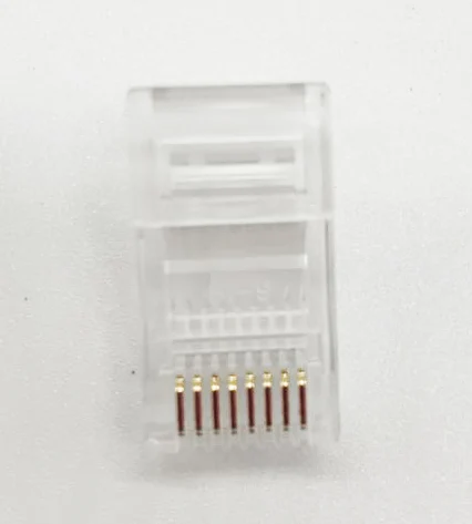

100pcs/lot 8P8C RJ45 rethernet cables module Plug Network Connector for UTP Cat5 Network Cable crystal connectors