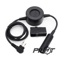 Z-Tactical TCI PTT for Motorola 2Pin Plug Tactical Airsoft Hunting Military Radio Walkie Talkie Headset kenwood baofeng UV5RE