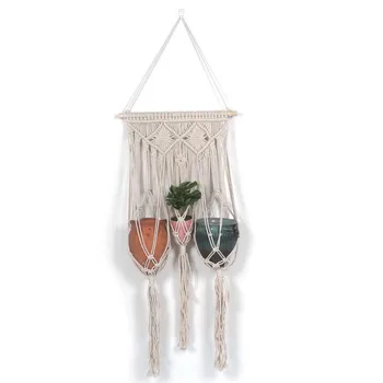 

Handmade Tapestry Wall Hanging Decoration Plant Wall Holder Living Room Decorations With Large Size 18093007