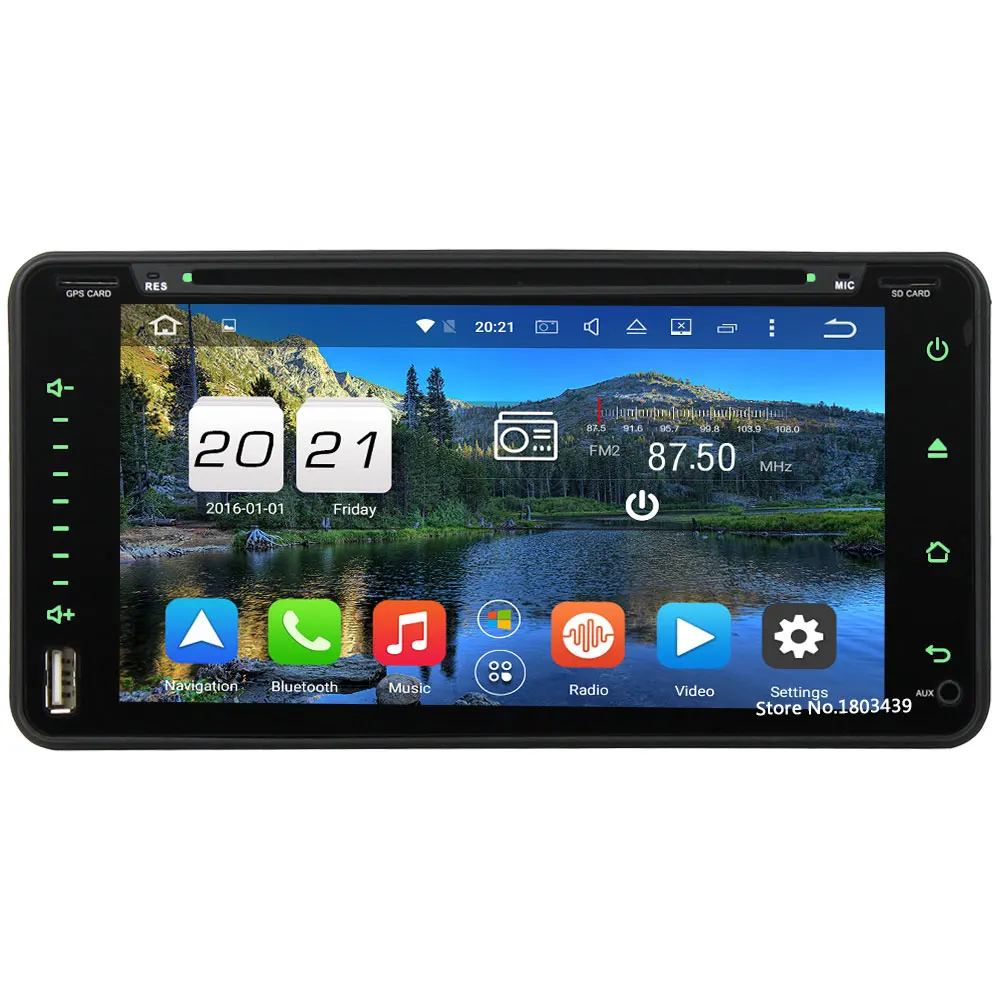 

Android 6.0 2DIN Octa Core 4GB RAM DAB+ Car DVD Player Radio For Toyota Corolla Land Cruiser Rush Highlander Fortuner Prado RunX