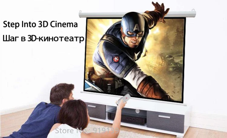 120inch 4x3 Electric Screen pic 10